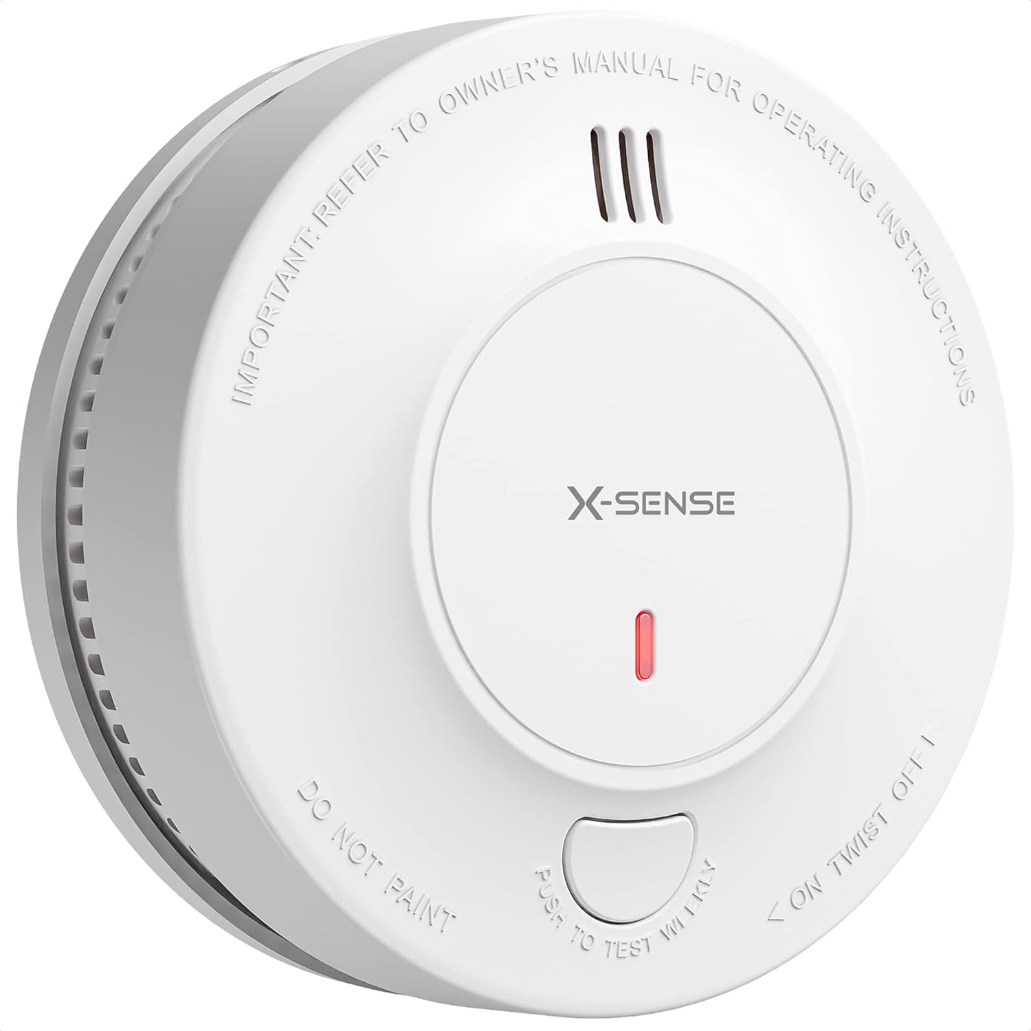 Smoke Detector Interconnected - X-fouet-Détecteur de fumée avec indicateur LED