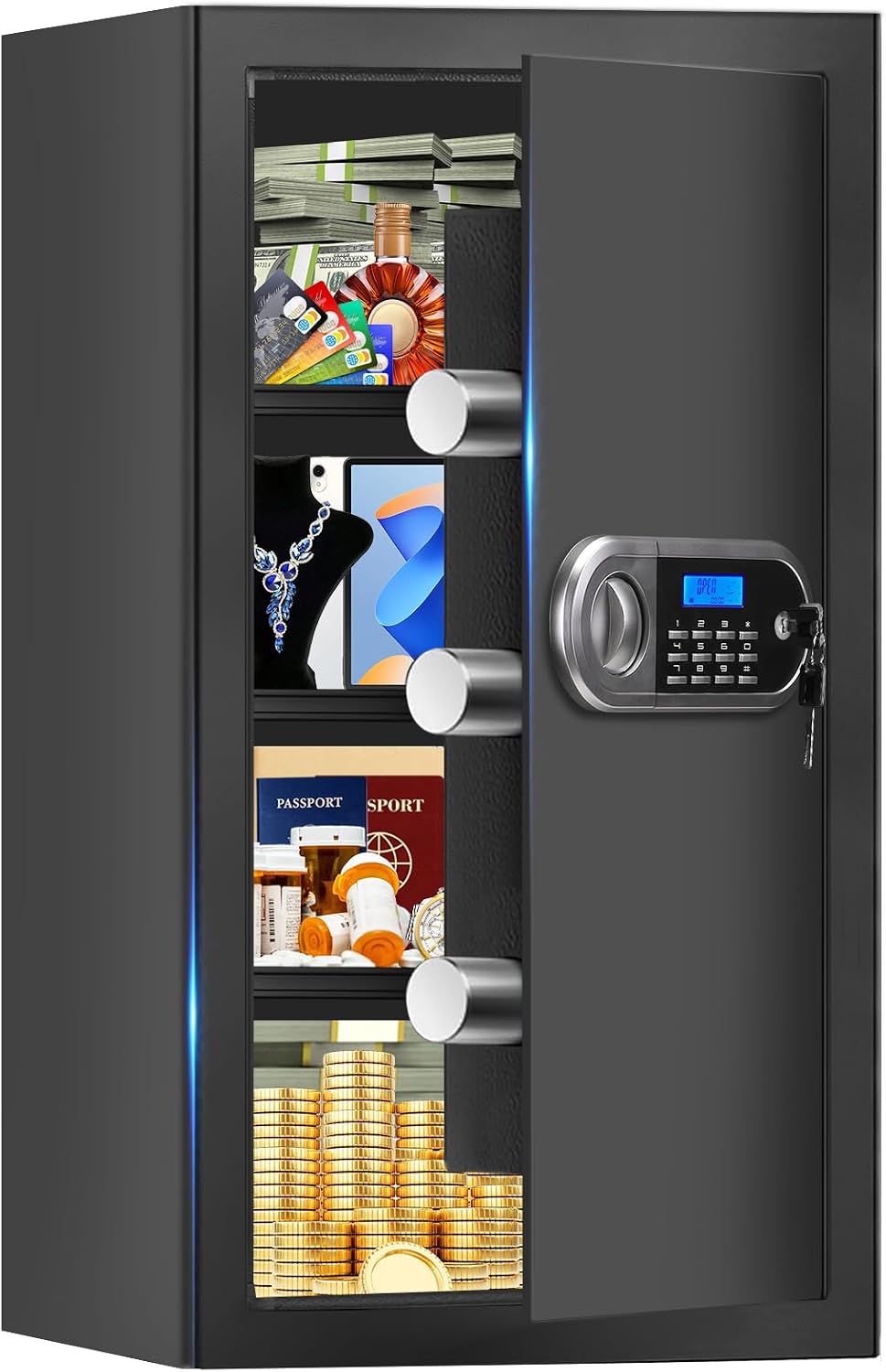 Fire Safe Document - Coffre-fort ignifuge pour documents domestiques, coffre-fort
