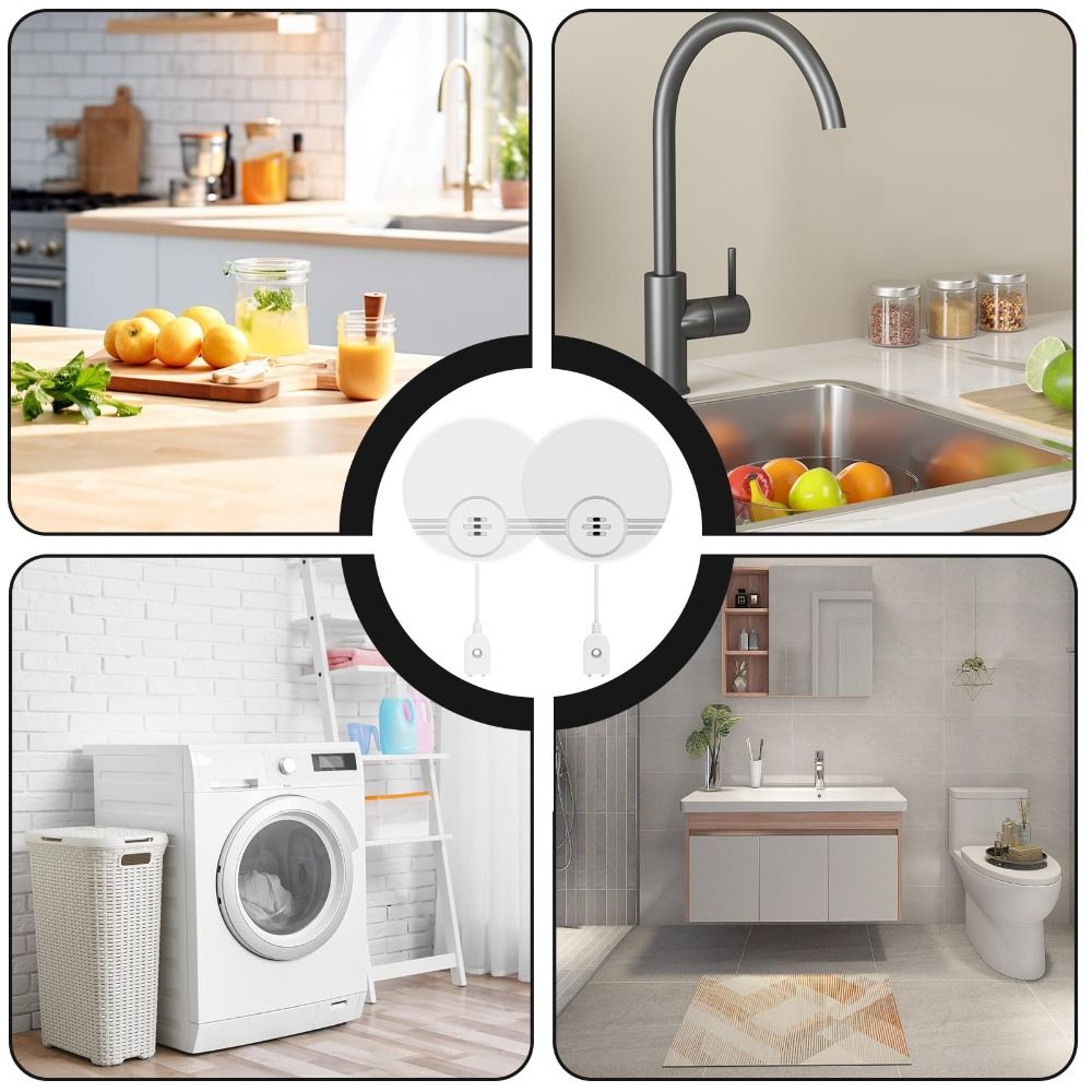 Water Alarm Sensor - Détecteur de fuite d'eau à double