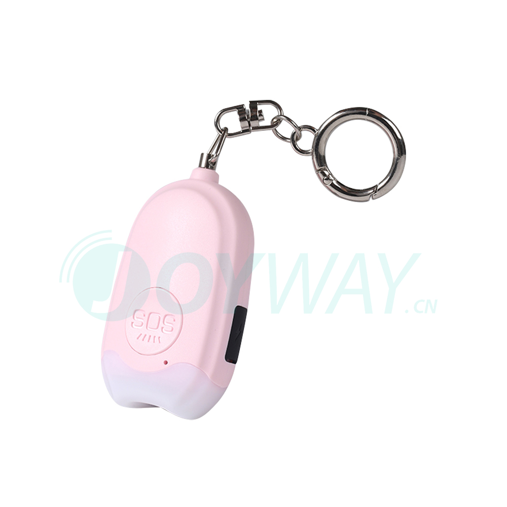 Personal Alarm Keychain - Alarme de traction 130db, Recharge d'auto-défense,