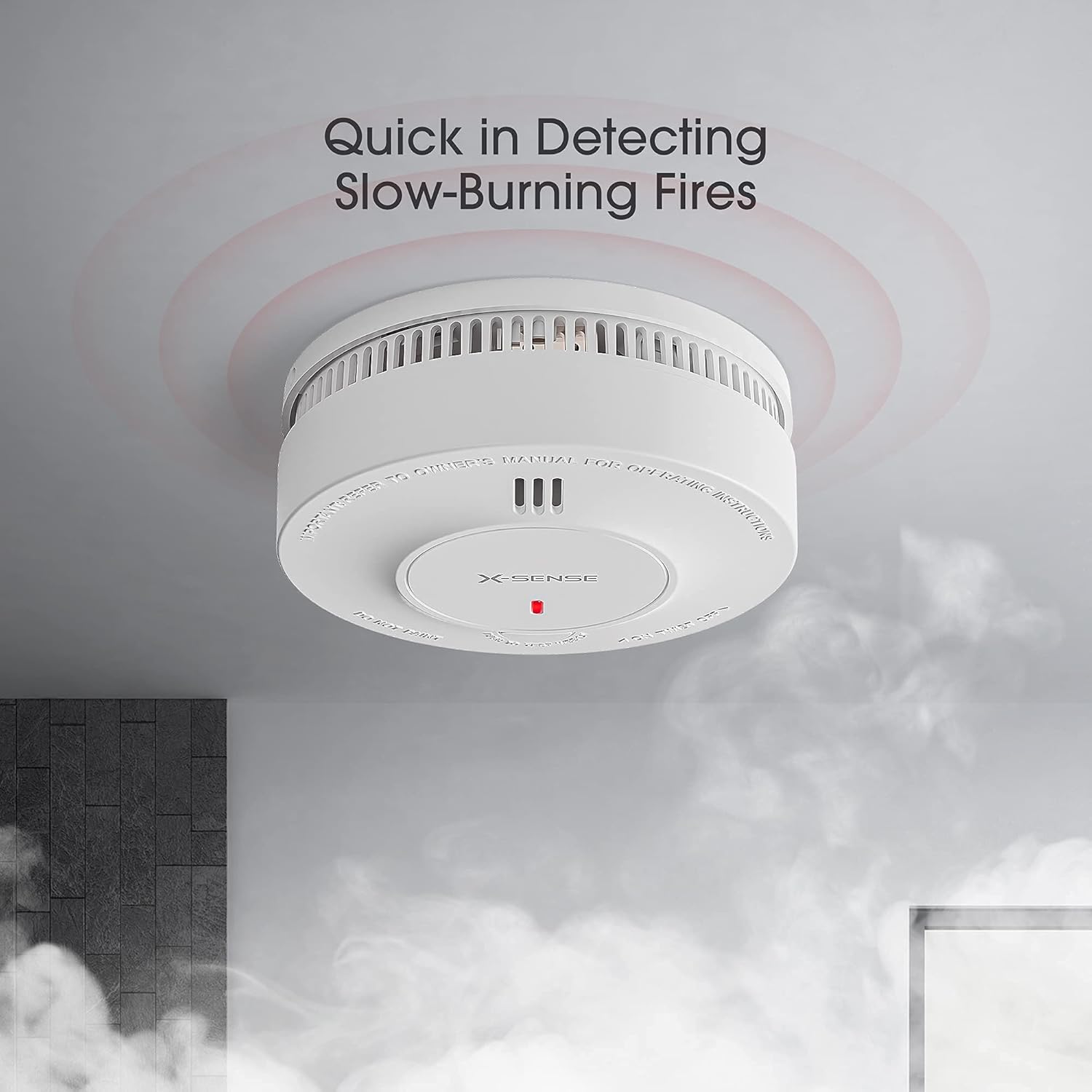 X-fouet-Détecteur de fumée ave - Smoke Detector Interconnected avis et prix