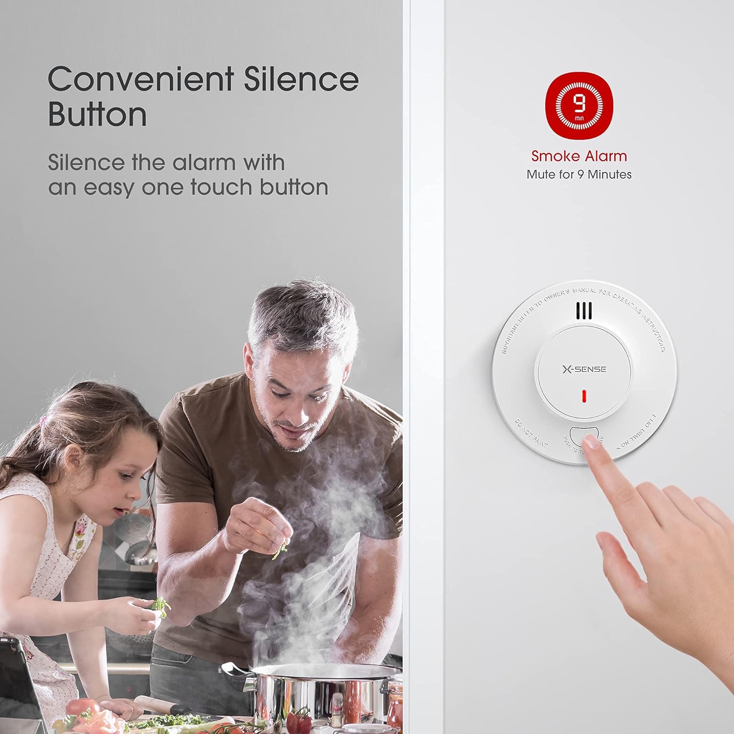 X-fouet-Détecteur de fumée ave - Smoke Detector Interconnected avis et prix