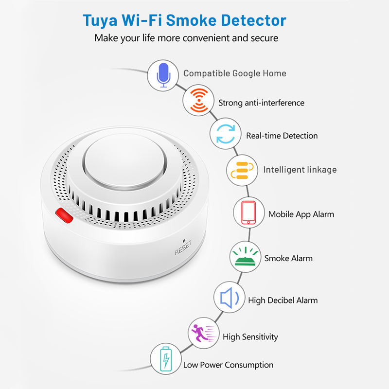 Détecteur de fumée intelligent - Smoke Detector Interconnected avis et prix
