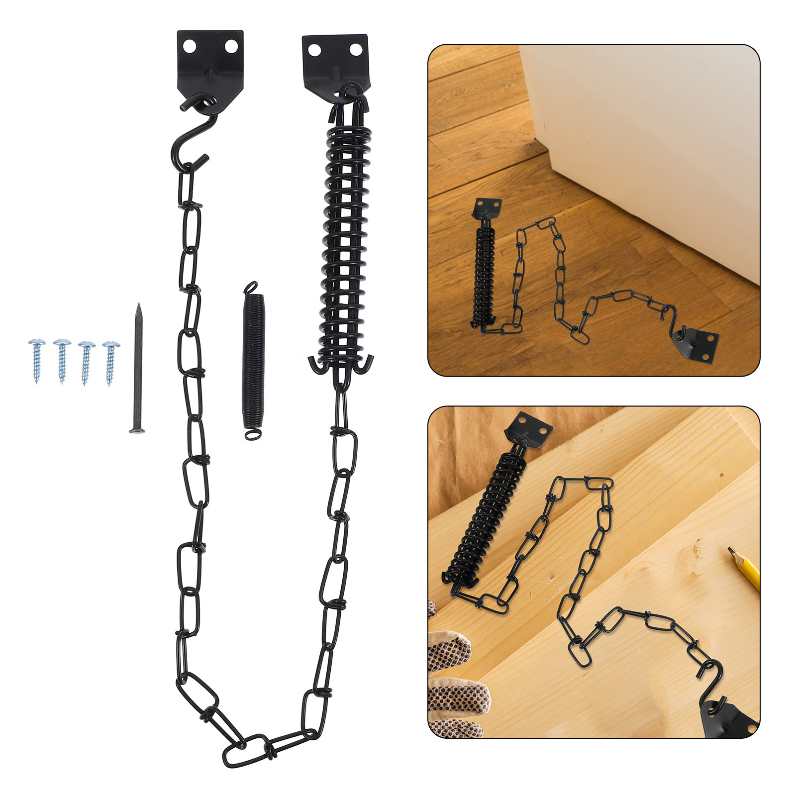 Lot de 2 Serrures de porte à c - Security Chain Door avis et prix