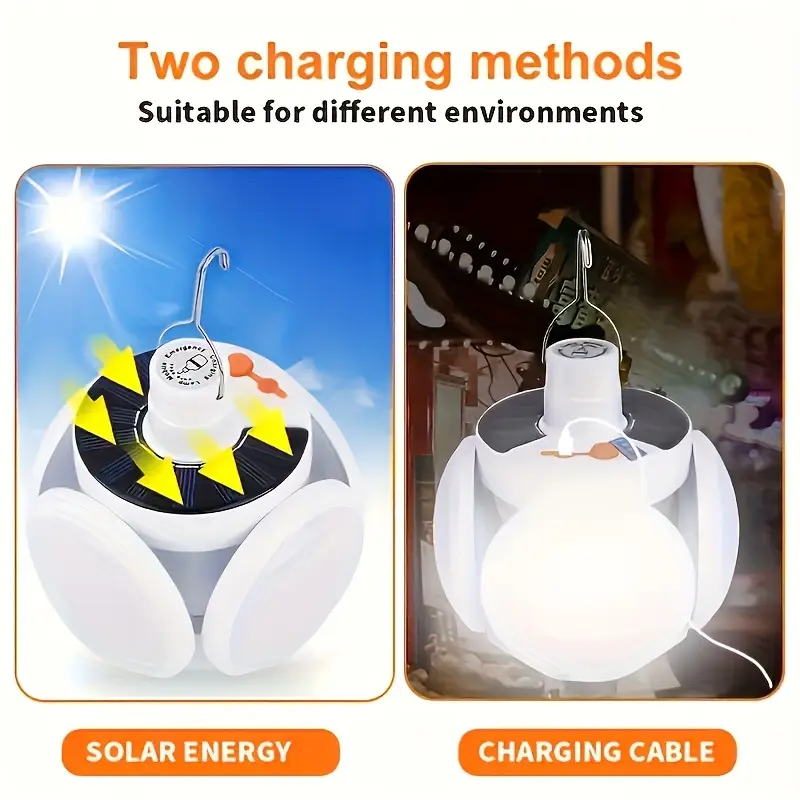1 lumière solaire pliante avec - Power Outage Light avis et prix