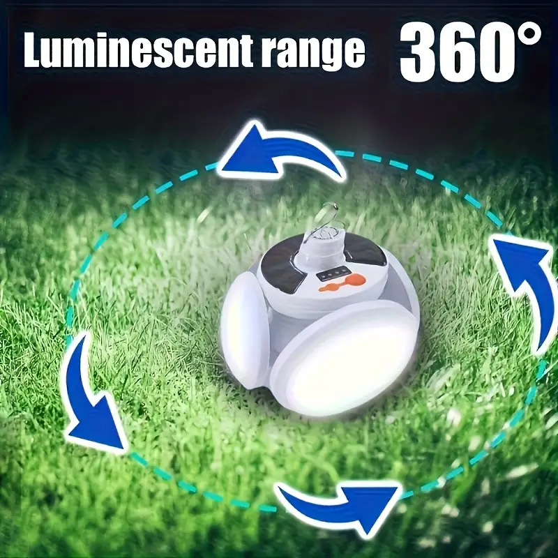 1 lumière solaire pliante avec - Power Outage Light avis et prix