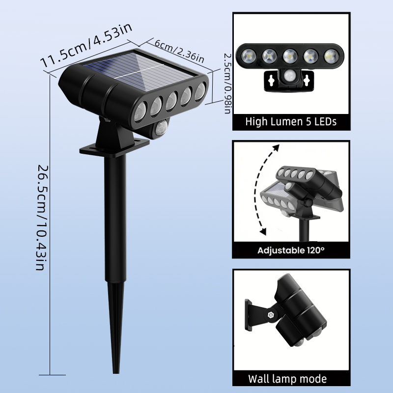Lot de 4 lampes murales solair - Power Outage Light avis et prix