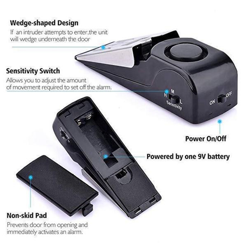 Alarme de porte sans fil avec  - Door Stop Alarm avis et prix