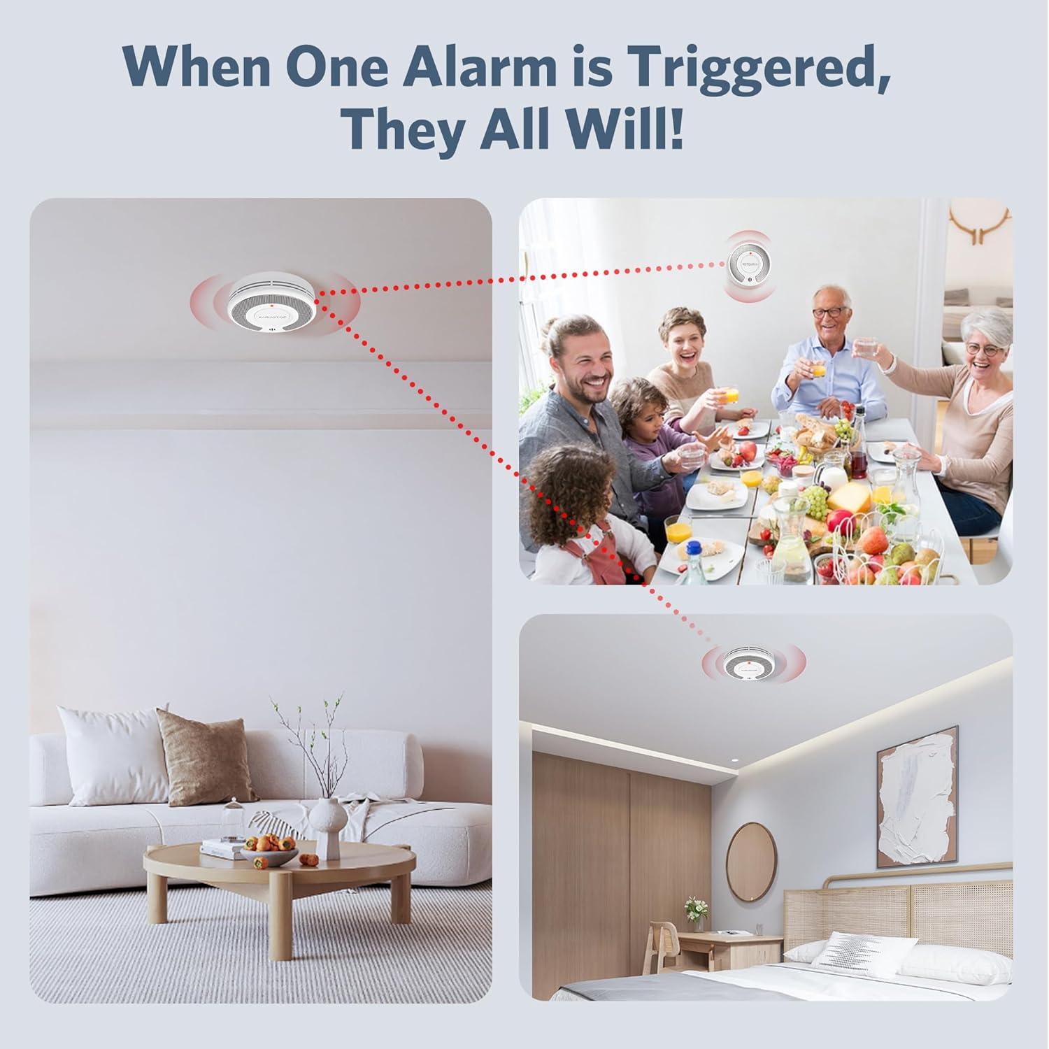 Alarme de fumée Tuya interlign - Smoke Detector Interconnected avis et prix