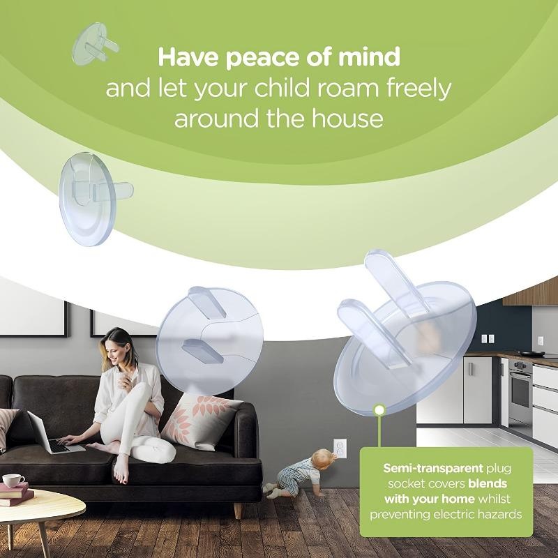 Cache-prises transparents de s - Outlet Cover Baby avis et prix