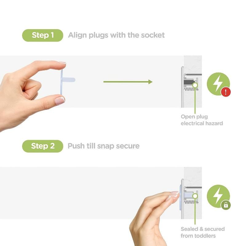 Cache-prises transparents de s - Outlet Cover Baby avis et prix
