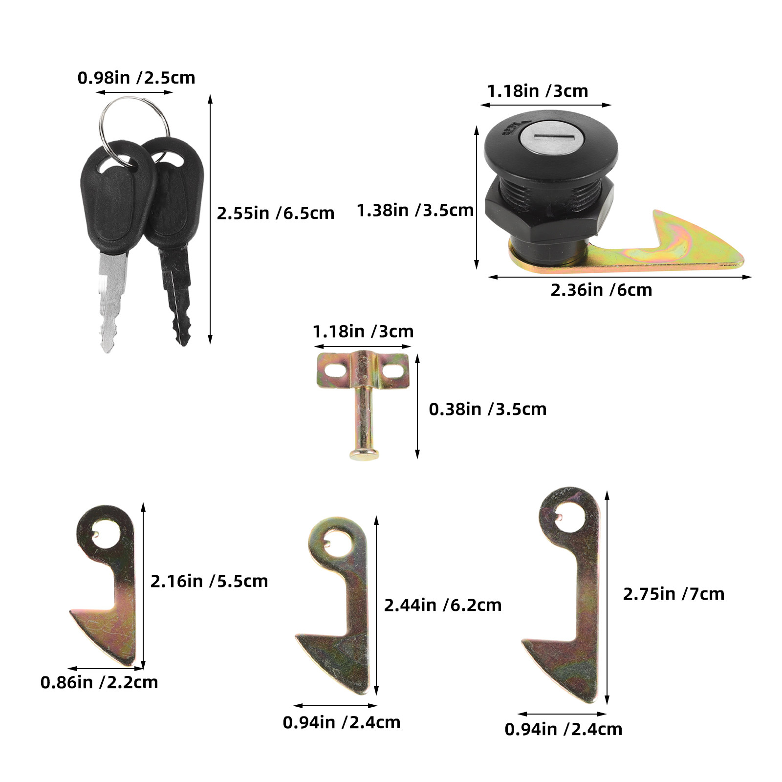 2 ensembles de serrures de cof - Lockbox Key Secure avis et prix